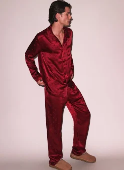 Silk Jacquard PJ Pant