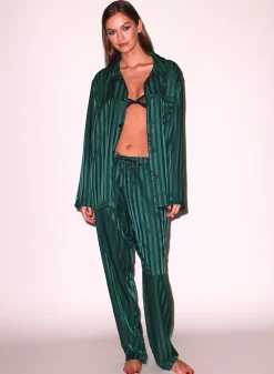 Silk Jacquard PJ Top