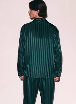 Silk Jacquard PJ Top