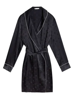 Silk Jacquard Robe