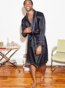 Silk Jacquard Robe