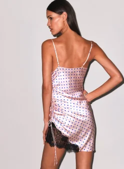 Silk Ruched Dress