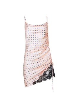 Silk Ruched Dress