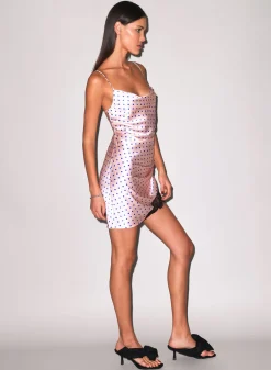 Silk Ruched Dress