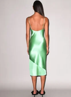 Silk V Slip Dress