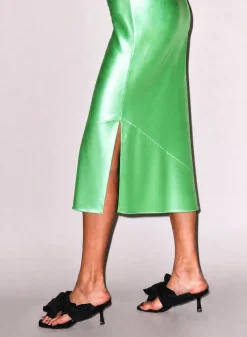 Silk V Slip Dress