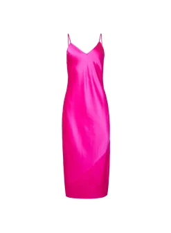 Silk V Slip Dress