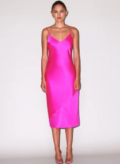 Silk V Slip Dress