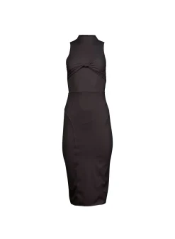 Sleek Jersey Knot Dress
