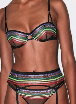 Taste Le Rainbow Garter Belt