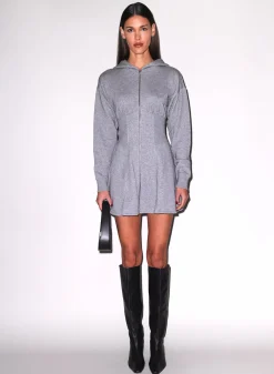 Unzip Me Hoodie Dress
