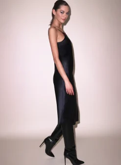 Vampire Rose Embroidery Slip Dress